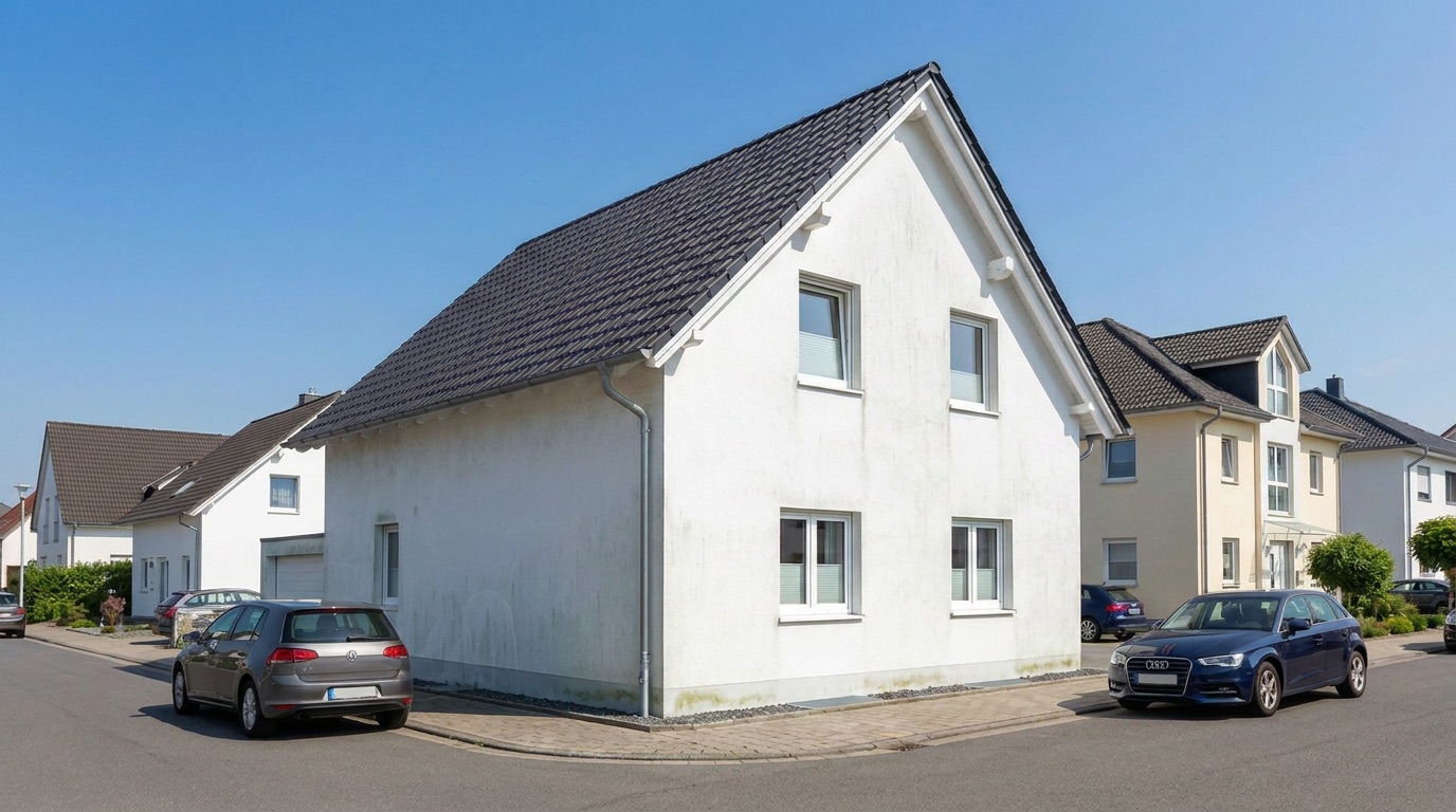 Fassade vor der Reinigung